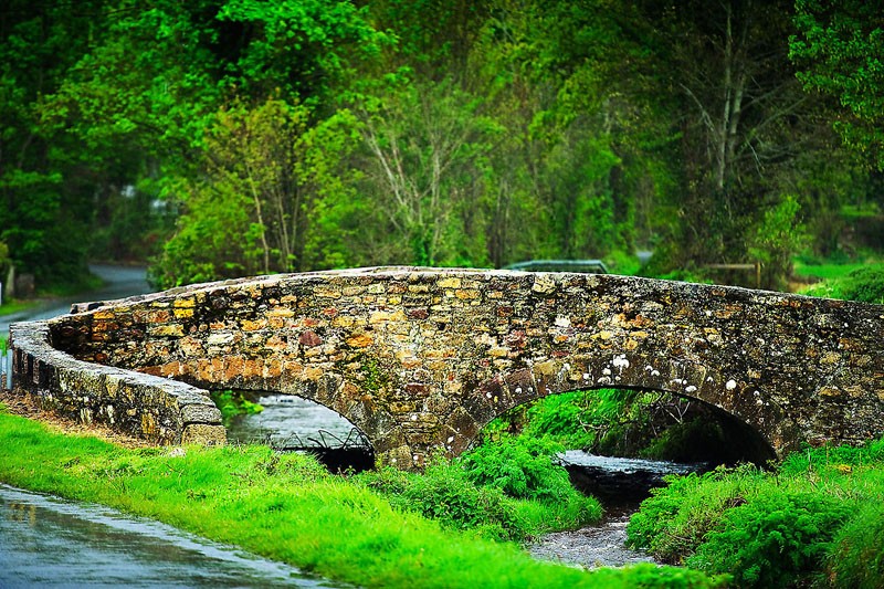 Colourful Stone Bridge