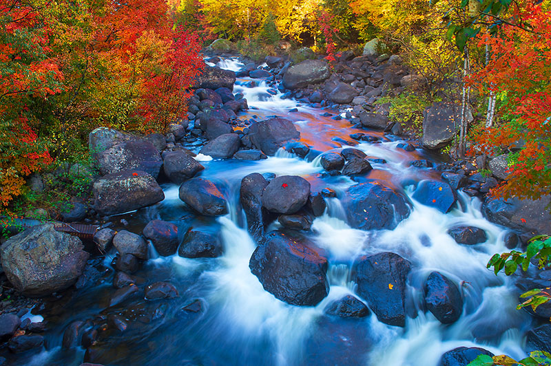 Boulder Creek in fall