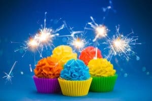 Sparkly Cupcakes